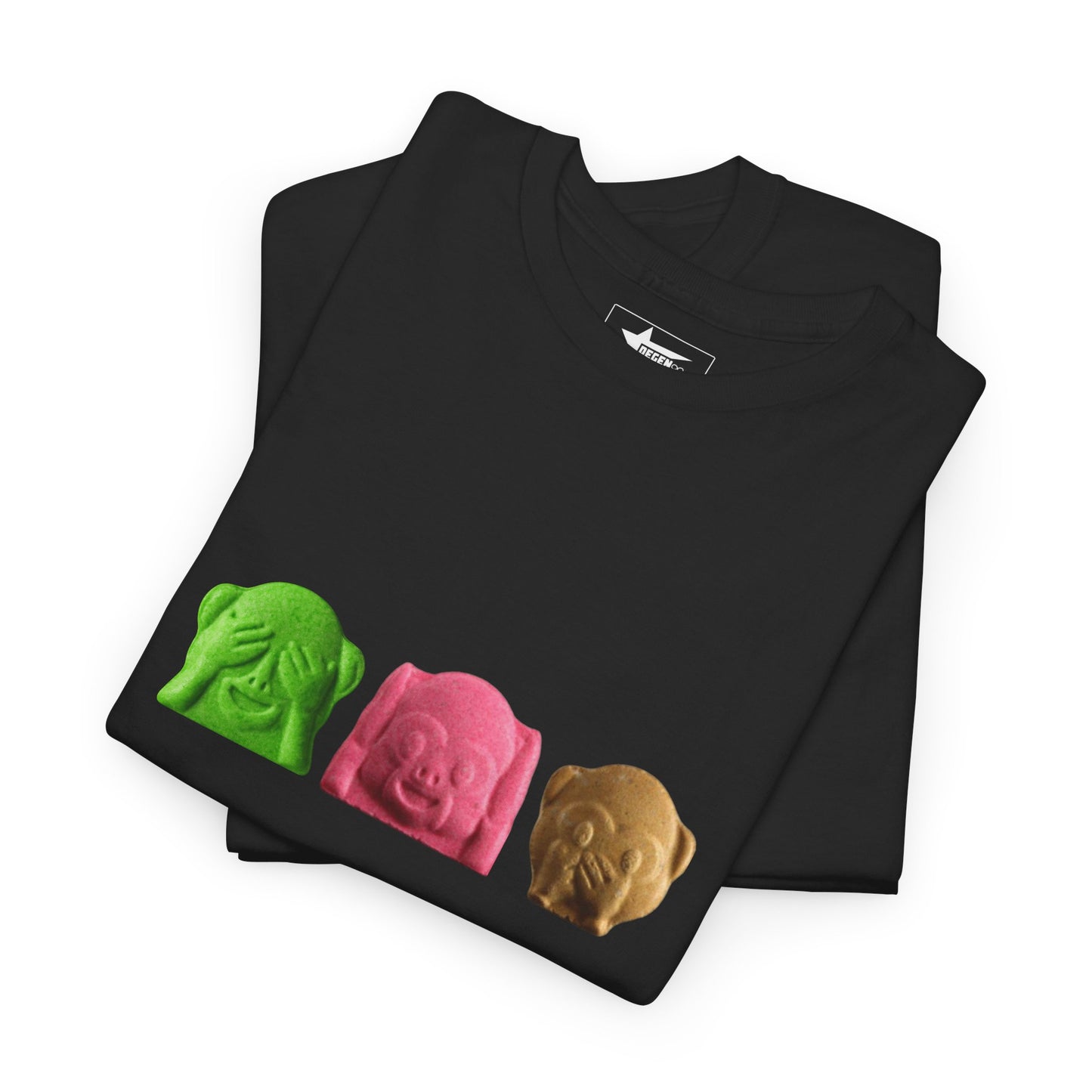 3 Rave Monkeys Tee v2